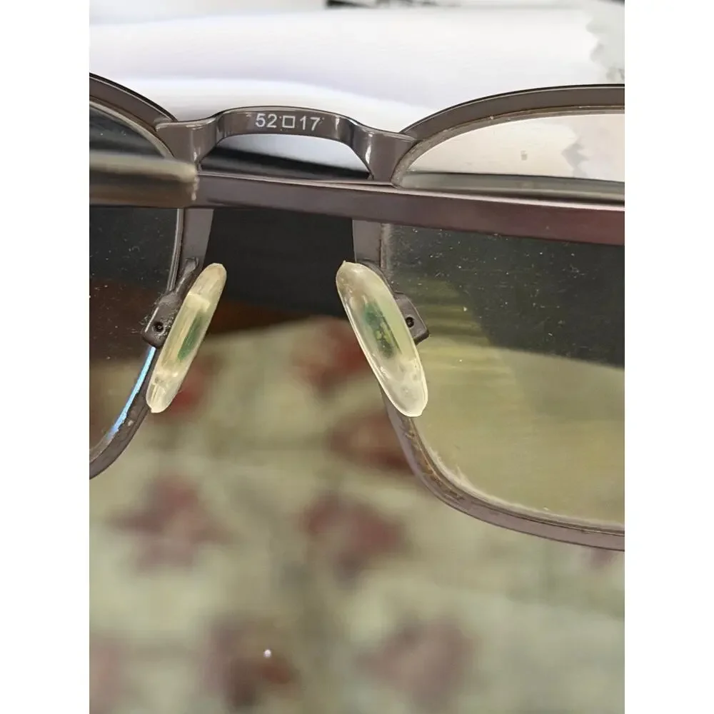 Vintage Flexon 52-17 Eyeglasses Titanium-Nickel Alloy Frame Lightweight Full Rim